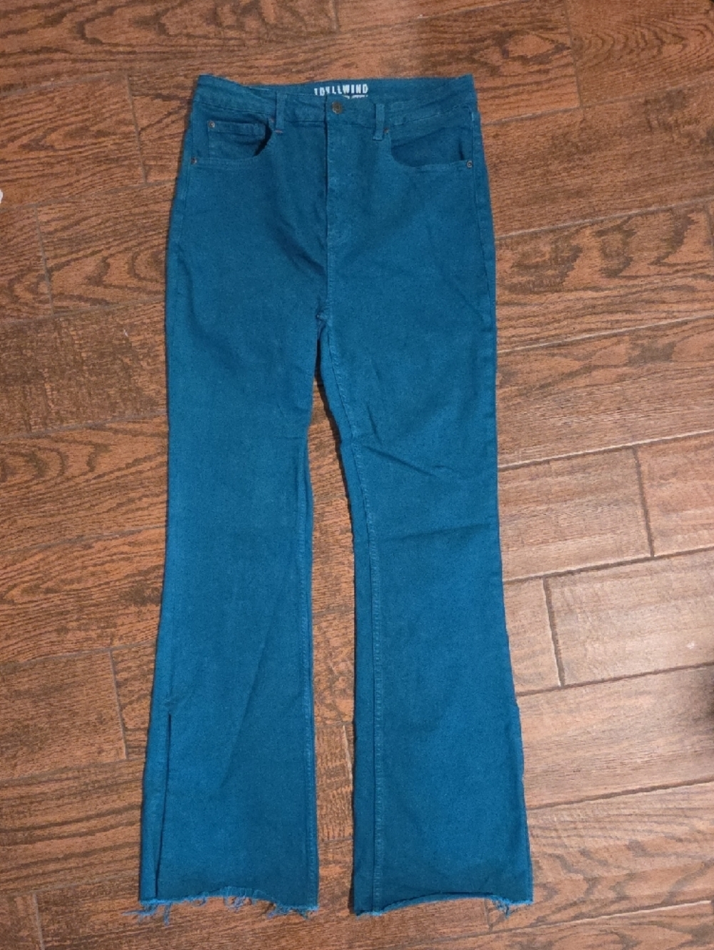 Idyllwind Teal Boot Cut Pants - Picture 4 of 7